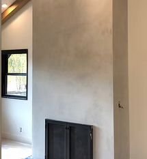 Lime plaster interior example 12