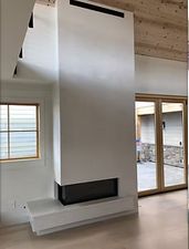 Lime plaster interior example 24