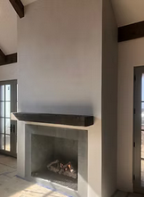 Lime plaster interior example 26